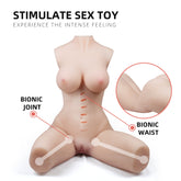 55LB (25KG) Realistic 3-in-1 Male Torso Doll – Vaginal, Anal & Breast Pleasure